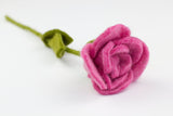 Valentine’s Day Felt Rose Stem