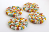 Spring Felt Coasters - Set of 4 or 6
