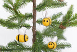 Felt Bumble Bee Ornaments
