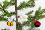 Spring Felt Ornaments- Bee, Ladybug, Daisy