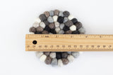 Round Neutral Felt Coasters- Set of 4 or 6