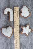 Gingerbread Sugar Cookies- SET OF 4- 2.5-3" each