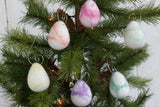 Easter Egg Ornaments - Tie Dye