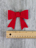 Red Felt Bow Garland