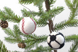 Sports Christmas TreeOrnaments- SET OF 4