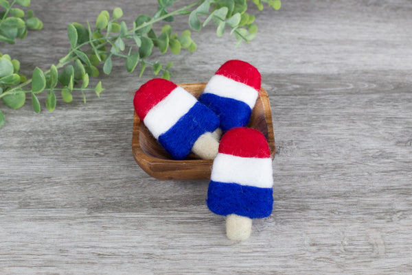 Felt Popsicle Shapes