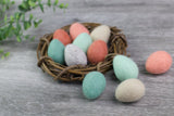 Felt Easter Eggs- Earth Tone Mix