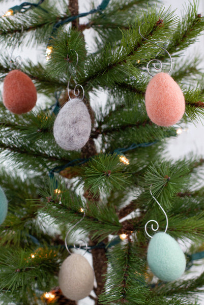 Easter Egg Ornaments- Earth Tones Mix