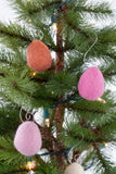 Easter Egg Ornaments- Pink & Peach Mix