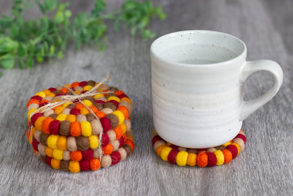 Fall Coaster Set of 4 or 6
