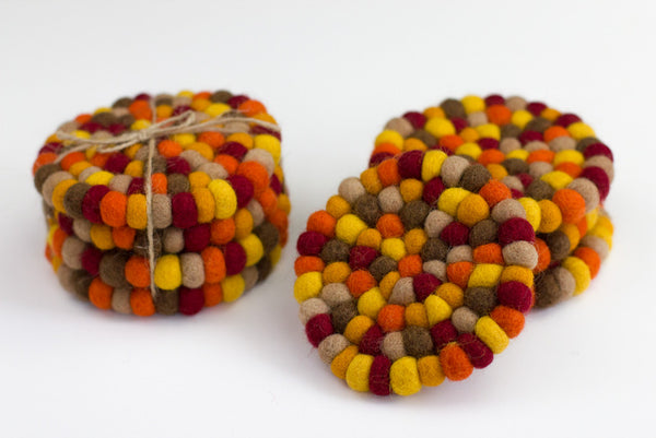 Fall Coaster Set of 4 or 6