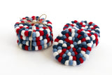Fourth of July Felt Coasters - Set of 4 or 6