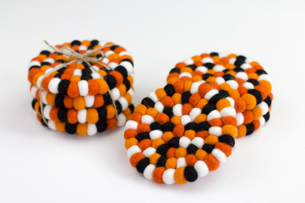 Halloween Coaster Set of 4 or 6