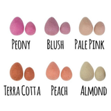 Felt Easter Eggs- Pink & Peach Mix