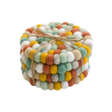 Spring Felt Coasters - Set of 4 or 6