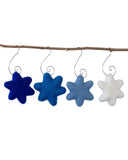 Hanukkah Star of David Tree Ornaments- Shades of Blue & White