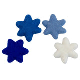 Star of David Felt Shapes- Shades of Blue & White