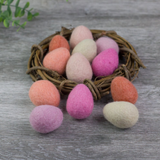 Felted Easter Eggs- PICK YOUR COLORS