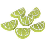 Lime Slices Felt Citrus Fruit Shapes- 100% Wool Felt