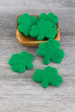 Felt Shamrocks- St. Patrick's Day