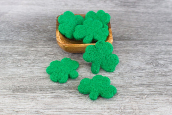 Felt Shamrocks- St. Patrick's Day