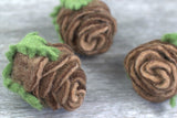 Felt Pine Cones