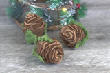 Felt Pine Cones