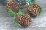 Felt Pine Cones