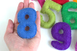 Felt Number Set 0-9 Counting Child Education Learning Toy