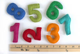 Felt Number Set 0-9 Counting Child Education Learning Toy
