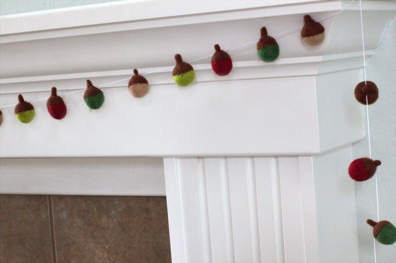 Christmas Tree Felted Shapes- 100% Wool Felt- Kelly Green – Matthew + Mae