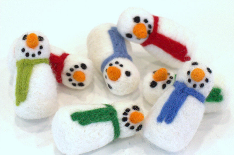 Basic Grey WOOLIES Jovial Christmas Snowman Felt Stickers 7pc –  Scrapbooksrus