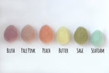 Felted Easter Eggs- Pastel Spring Mix- 100% Wool- Each egg is approx. 1.75-2" tall