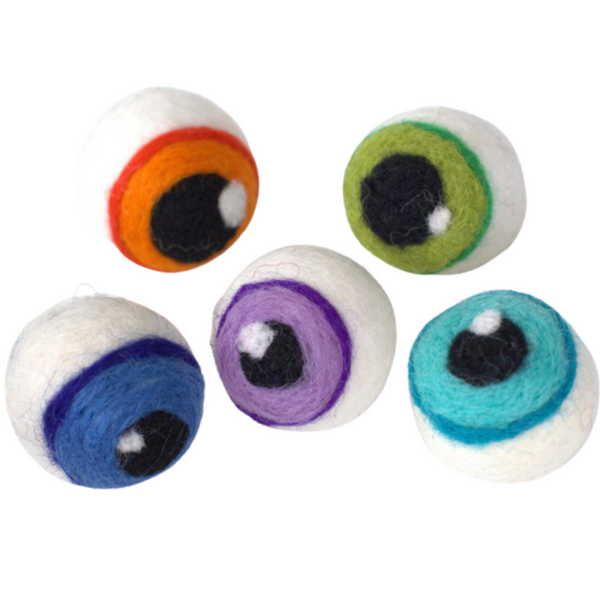 Felt Eyeballs- Halloween Monster Eyes- 1.5"
